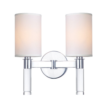 Wall Sconce Collections Two Light Wall Sconce in Chrome (423|W52702CH)