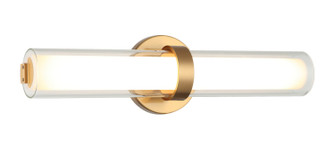 Satchie LED Wall Sconce in Aged Gold Brass (423|S03518AG)