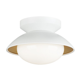 Hatley One Light Ceiling Mount in White (423|M13101WHOP)