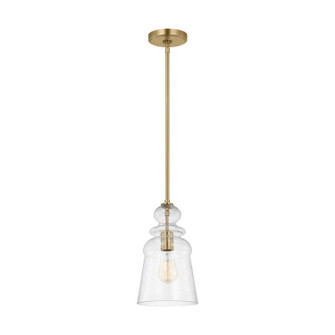 Kea One Light Pendant in Satin Brass (1|6536901-848)