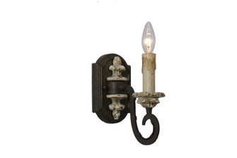 Klarissa One Light Wall Sconce in Dark Gray (374|W5123-1)