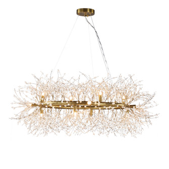 The Night Sky Milky Way 12 Light Chandelier in Gold (374|H22105R-12)