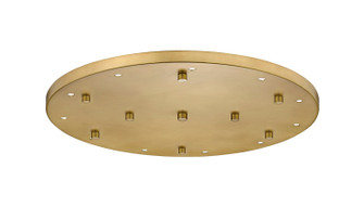 Multi Point Canopy 11 Light Ceiling Plate in Modern Gold (224|CP2411R-MGLD)