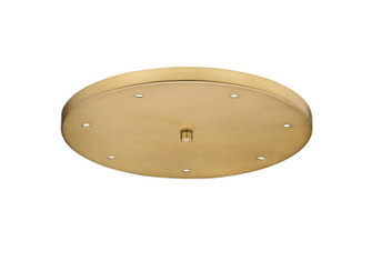 Multi Point Canopy Seven Light Ceiling Plate in Modern Gold (224|CP1807R-MGLD)