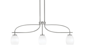 Cavella Three Light Island Pendant in Graphite (200|3936-GP-615)