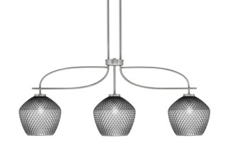 Cavella Three Light Island Pendant in Graphite (200|3936-GP-4922)