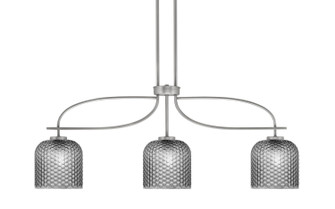 Cavella Three Light Island Pendant in Graphite (200|3936-GP-4912)