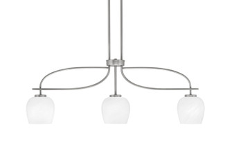 Cavella Three Light Island Pendant in Graphite (200|3936-GP-4811)