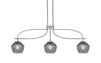 Cavella Three Light Island Pendant in Graphite (200|3936-GP-4622)