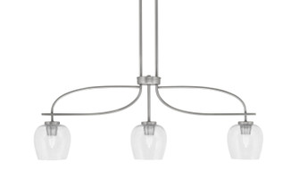 Cavella Three Light Island Pendant in Graphite (200|3936-GP-4810)