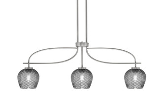 Cavella Three Light Island Pendant in Graphite (200|3936-GP-4602)