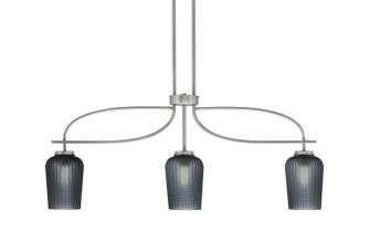 Cavella Three Light Island Pendant in Graphite (200|3936-GP-4252)