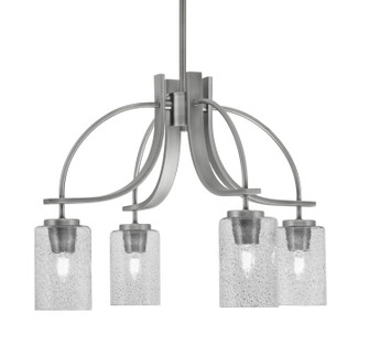 Cavella Four Light Chandelier in Graphite (200|3924-GP-3002)