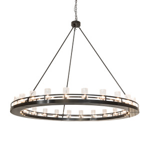 Barbury 24 Light Chandelier in Black Metal (57|271541)