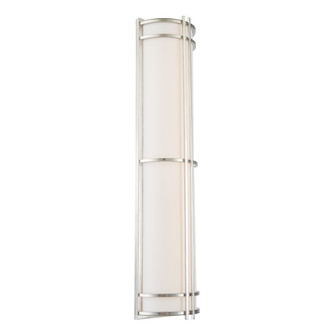 Skyscraper LED Outdoor Wall Sconce in Stainless Steel (281|WS-W68637-27-SS)