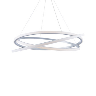 Veloce LED Chandelier in Aged Brass (281|PD-24848-AB)