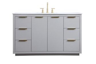 Blake SIngle Bathroom Vanity in Grey (173|VF19454GR)