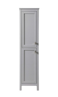 Adian Bathroom Storage Freestanding Cabinet in Grey (173|SC011665GR)