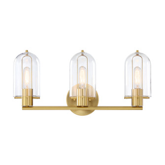 Skylar Three Light Vanity in Brushed Gold (43|D332M-3B-BG)