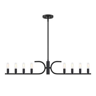 Skye Eight Light Island Pendant in Matte Black (43|D314C-IS-MB)