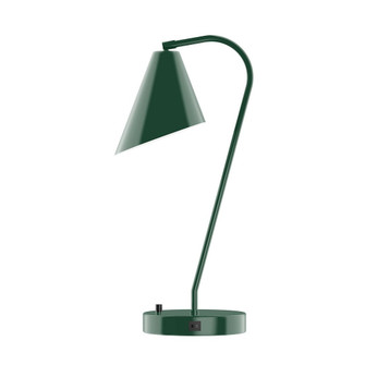 J-Series One Light Table Lamp in Forest Green (518|TLC415-42)