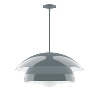 Nest One Light Pendant in Slate Gray (518|STGX447-G15-40)