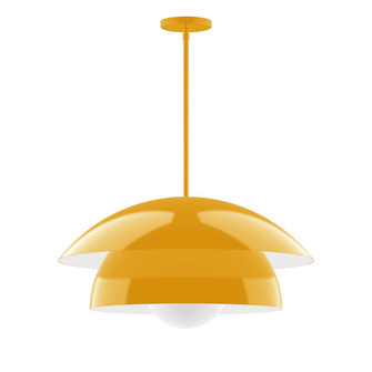 Nest One Light Pendant in Bright Yellow (518|STGX447-G15-21)