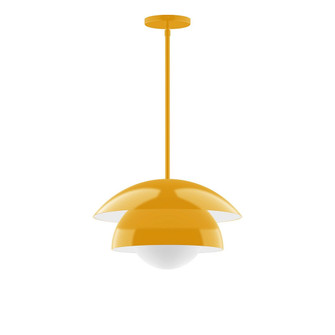 Nest One Light Pendant in Bright Yellow (518|STGX446-G15-21)