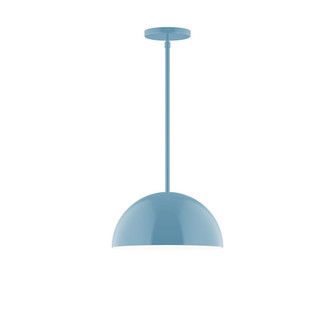 Axis One Light Pendant in Light Blue (518|STG432-54)