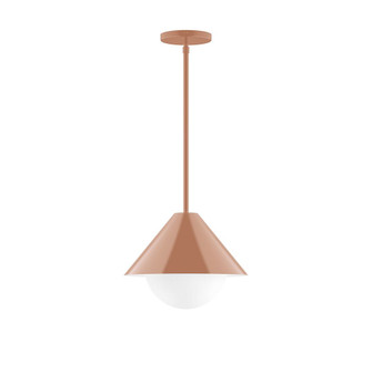 Axis One Light Pendant in Terracotta (518|STG422-G15-19)