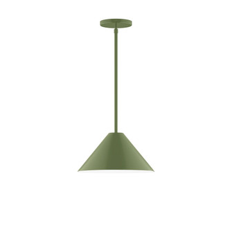Axis One Light Pendant in Fern Green (518|STG422-22)