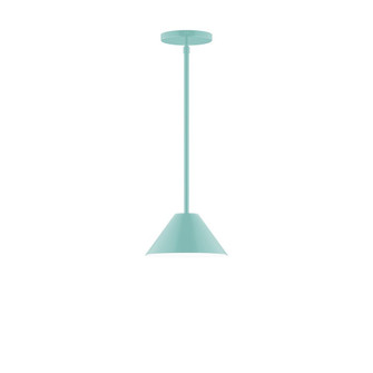 Axis One Light Pendant in Sea Green (518|STG421-48)