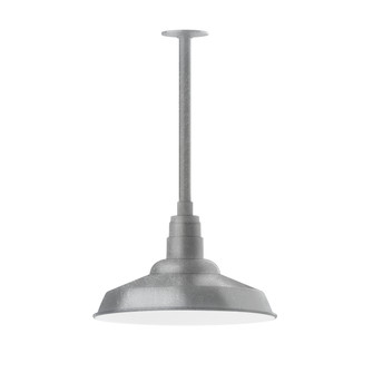 Warehouse One Light Pendant in Painted Galvanized (518|STB184-49-T36)