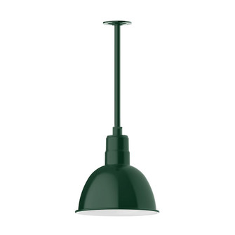 Deep Bowl LED Pendant in Forest Green (518|STA116-42-L12)