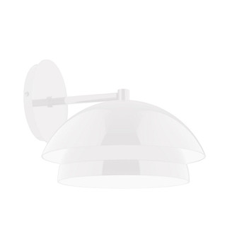 Axis One Light Wall Sconce in White (518|SCKX445-G15-44)