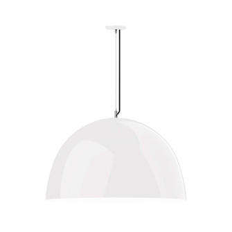 XL Choices One Light Pendant in White with White Interior (518|PEG215-44-44-C22)