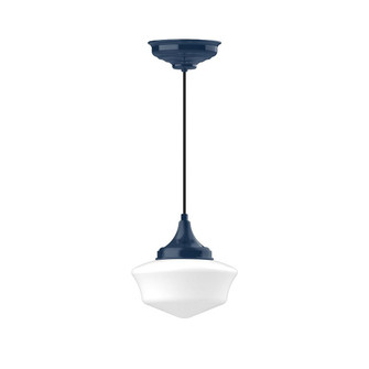 Schoolhouse One Light Pendant in Navy (518|PEF021-50-C04)