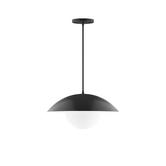 Axis One Light Pendant in Black (518|PEB438-G15-41)