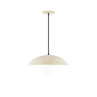 Axis One Light Pendant in Cream (518|PEB438-G15-16)