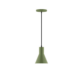 Axis One Light Pendant in Fern Green (518|PEB436-22)