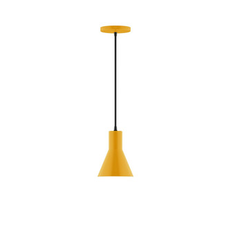 Axis One Light Pendant in Bright Yellow (518|PEB436-21)