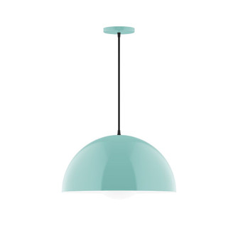 Axis One Light Pendant in Sea Green (518|PEB433-G15-48)