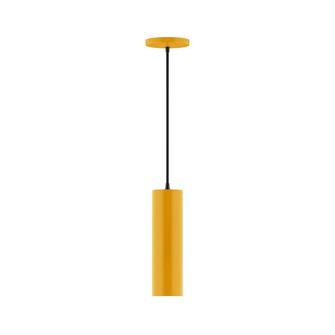 Axis One Light Pendant in Bright Yellow (518|PEB426-21)