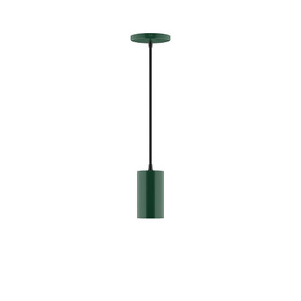 Axis One Light Pendant in Forest Green (518|PEB425-42)