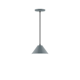 Axis One Light Pendant in Slate Gray (518|PEB421-40)