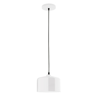 J-Series One Light Pendant in White (518|PEB419-44-C22)