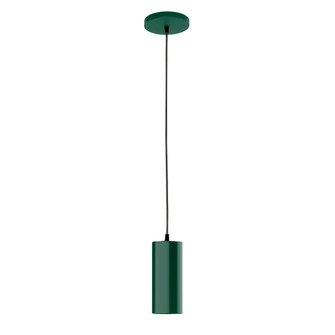 J-Series One Light Pendant in Forest Green (518|PEB418-42-C02)
