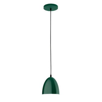 J-Series One Light Pendant in Forest Green (518|PEB417-42-C21)