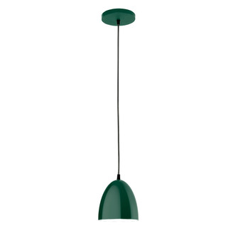 J-Series One Light Pendant in Forest Green (518|PEB417-42)