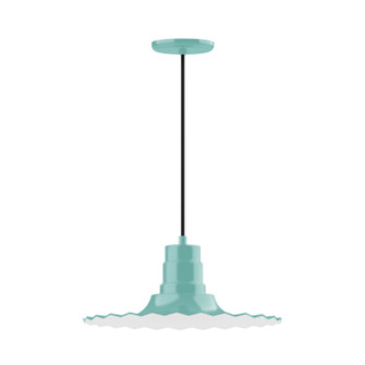 Radial One Light Pendant in Sea Green (518|PEB159-48)